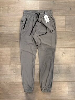 NWT ASRV Men’s DSG-0465 Tetra-Lite™ Capsule Sage Gray Workout Utility Joggers M